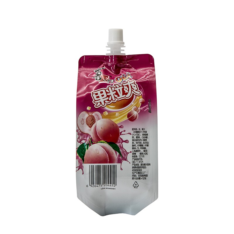 Shaped Beverage Bags With Spout