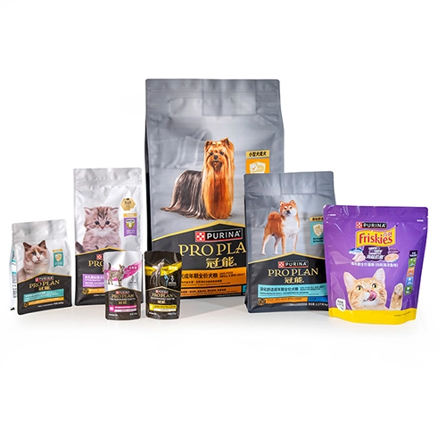 Große Hundefutter-Packungstasche Doypack-Taschen Katzenfutterbeutel Tiernahrungsverpackung