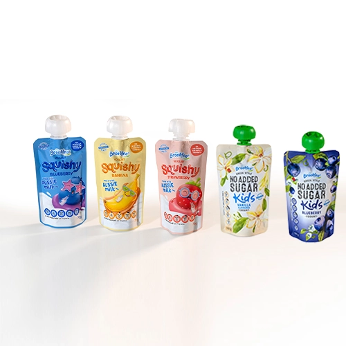 Pochette pour liquide avec bec verseur