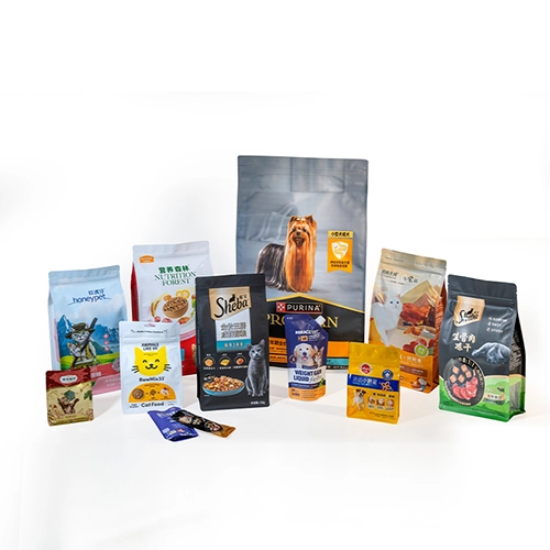Solutions d'emballage d'aliments pour animaux de compagnie